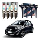Kit Vela Ngk Bobina March 1.6 16v 2015 A 2020 Kit Vela Ngk Bobina March 1.6 16v 2015 A 2020