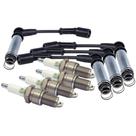 Kit Velas Cabos De Ignicao Pecas Genuinas Gm Onix 1.0,spe 4 prisma Kit504 Kit Velas Cabos De Ignicao Pecas Genuinas Gm Onix 1.0,spe 4 prisma Kit504