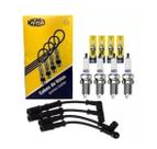 Kit Velas e Cabos Ignição Palio Siena Fiorino 1.0 8v 97 98 99 2000 Kit Velas e Cabos Ignição Palio Siena Fiorino 1.0 8v 97 98 99 2000