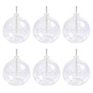 Kit Velas Lamparina De Vidro 300ml Resistente Para Jantar - 6 Unidades
