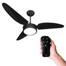 KIT Ventilador De Teto com Led 3000k Pás de Policarbonato Resistente a Maresia Com Controle Maris Beltempo KIT Ventilador De Teto com Led 3000k Pás de Policarbonato Resistente a Maresia Com Controle Maris Beltempo