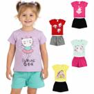 Kit verão infantil! 4, 6 ou 10 peças sortidas (camisetas + bermudas) para menina De 1 a 8 anos! Tamanho 1 ao 8 TAMANHO:8 Kit verão infantil! 4, 6 ou 10 peças sortidas (camisetas + bermudas) para menina De 1 a 8 anos! Tamanho 1 ao 8 TAMANHO:8