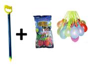 Kit Verão Splash Ball c/ 100 bexigas + Esguicho de água jato