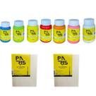 Kit Verão Vibrante 100ml 7 Tintas + 2 Telas para pintura 15x20