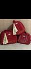 Kit vermelho 3 peças