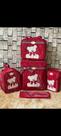 Kit vermelho 5 peças
