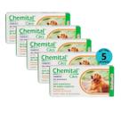 Kit Vermífugos Chemital Cães Chemitec 4 Comp. C/ 5 caixas