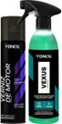 Kit Verniz de Motor em Spray Vonixx 400 ml + Limpador de Motor Vexus 500 ml
