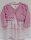 Kit Vestido Luxo Estampado Bolero Bebê Menina Paraiso 14682