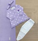 Kit vestido poa 2500