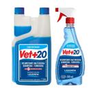 KIT VET+20 Lavanda Desinfetante Concentrado 1L e Pronto Uso