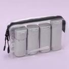 Kit Viagem Com 5 Frascos Porta Creme Shampoo Hidratante Kit Viagem Com 5 Frascos Porta Creme Shampoo Hidratante
