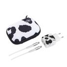 Kit Viagem Cow Animal Print USB-C 30W Originais iPlace com Carregador e Cabo Kit Viagem Cow Animal Print USB-C 30W Originais iPlace com Carregador e Cabo