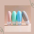 Kit Viagem Escola 4 Frasco Silicone