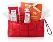 Kit Viagem Morango e Baunilha Vermelha Necessaire Kit Viagem Morango e Baunilha Vermelha Necessaire
