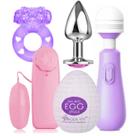 Kit Vibrador Feminino + Brinquedos Eróticos Casal Sex Shop