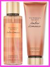 Kit Victorias Secret Amber Romance Body Splash e Creme Hidratante Original