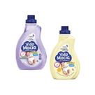 Kit vida macia lava roupas 1l e amaciante 1l