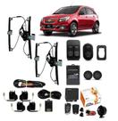 Kit Vidro Eletrico Agile 2013 2014 Dia Trava Alarme Canivete Kit Vidro Eletrico Agile 2013 2014 Dia Trava Alarme Canivete