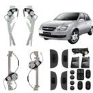 Kit vidro eletrico corsa classic todos 4p completo - alt. c/sub do celta