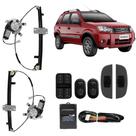 Kit vidro eletrico eco sport 2012 4p traseiro - alt. c/sub do celta