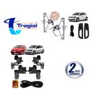Kit Vidro Elétrico Gol G5 4 Portas Dianteira + Kit Trava