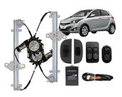 Kit Vidro Eletrico Hb20 2015 2016 2017 4 pt Dianteira sensor
