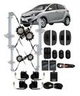 Kit Vidro Eletrico Hb20 2018 2019 2020 4 pts Completo Trava