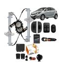 Kit Vidro Eletrico Hb20 2018 2019 2020 4p Dianteira + alarme