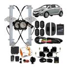Kit Vidro Eletrico Hb20 HB20S HB20X Traseiras Trava Alarme Canivete