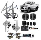 Kit Vidro Eletrico Hilux 2013 2014 2015 Completo + Trava