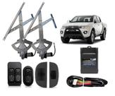 Kit Vidro Eletrico L200 Triton 2012 2013 2014 2015 Dianteira