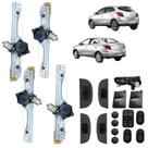 Kit vidro eletrico onix/prisma 2012 4p completo - alt. c/sub do celta Kit vidro eletrico onix/prisma 2012 4p completo - alt. c/sub do celta