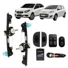 Kit vidro eletrico palio atrative/ grand siena 2012 4p diant - alt. c/sub do celta - ambar