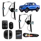 Kit vidro eletrico ranger 2012 4p diant - alt. c/sub do celta - ambar