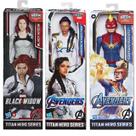 Kit Vingadoras Viúva Negra Valquíria Capitã Marvel Hasbro