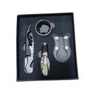Kit Vinho 4 Peças em Metal Onyx Trade