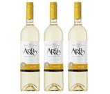 Kit Vinho Arbo Moscato Branco Seco Casa Perini 750ml 3unid