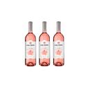 Kit Vinho Casa Perini Solidário Rosé Seco 750ml 3 unidades