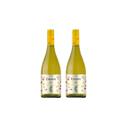 Kit Vinho Chilano Sunset Branco Seco Chileno 750ml 2unidades