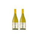 Kit Vinho Chilano Sunset Branco Seco Chileno 750ml 2unidades