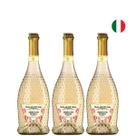 Kit Vinho Frisante Italiano Valentina Moscato D'Asti DOCG 3 garrafas