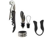 Kit Vinho Inox Hauskraft 4 Peças