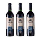 Kit Vinho Jota Pe Tradicional Tinto Seco 750ml 3 unidades Kit Vinho Jota Pe Tradicional Tinto Seco 750ml 3 unidades