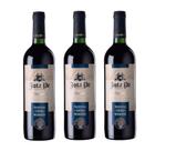 Kit Vinho Jota Pe Tradicional Tinto Seco 750ml 3 unidades Kit Vinho Jota Pe Tradicional Tinto Seco 750ml 3 unidades