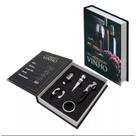 Kit vinho livro c/ 5 peças