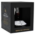 Kit vinho porto quinta das carvalhas 10 anos c/estojo 750ml