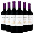 Kit Vinho Ravanal Carménère com 6 garrafas