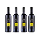 Kit Vinho Tinto Brasileiro Quinta Jubair Bordô Suave 750ml