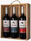 Kit Vinho Tinto Monsaraz Monovarietais - cx mad. c/ 3x 750ml (consultar safra)